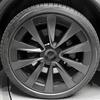 AMW1 22-Inch Car Wheel Center Cover Auto Hub Caps Original Covers for Tesla Model X OEM 1620238-80-A Auto Emblem Badge Accessories