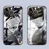 Чехол-накладка D-ragonS B-allS Goku из стекла для iPhone 17 Pro Max 12 XR 8 14 11 16 Air 13 15 Plus