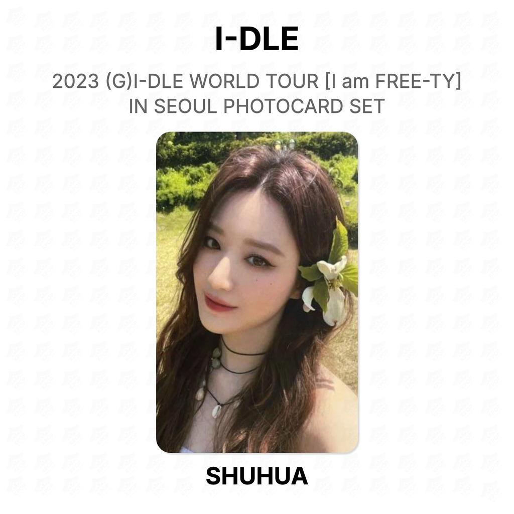 I-DLE 2023 (грамм)I-DLE МИРОВОЙ ТУР [I am FREE-TY] В СЕУЛЕ НАБОР ФОТОКАРТОЧЕК Официальная Фотокарточка