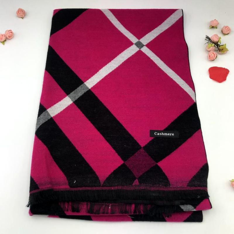 Autumn and Winter New Versatile Tassel Imitation Cashmere Jacquard Scarf Women's High-end Scarf Shawl Factory