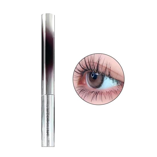 1/2 шт. 2 г Женская тушь для ресниц Водостойкая Стойкая Не размазывающаяся Удлиняющая Придающая объем Подкручивающая Крем для ресниц Инструмент для макияжа для начинающих для чувствительных глаз