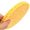 10 шт. Куркума отшелушивающее очищающее средство для лица спрессованная губка из натуральной древесной целлюлозы целлюлозная губка целлюлозная губка для тела