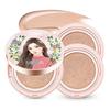 Miva King Cushion Season 2 Большая емкость 25 г оригинальный продукт + 25 г сменный блок 2P, No. 23 Успокоение кожи, 1 набор