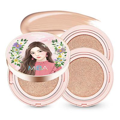 Miva King Cushion Season 2 Большая емкость 25 г оригинальный продукт + 25 г сменный блок 2P, No. 23 Успокоение кожи, 1 набор