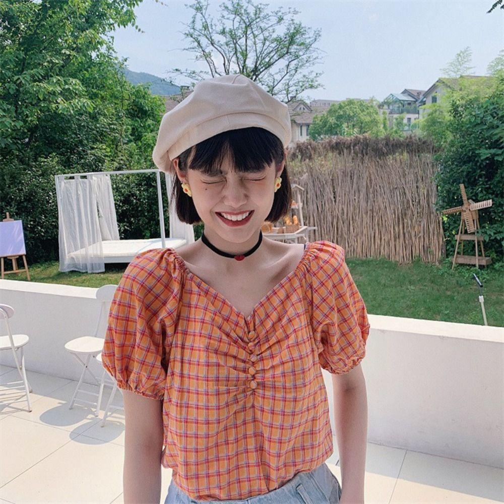 Cotton Painter Cap Japanese Style Hat New Berets  Girls