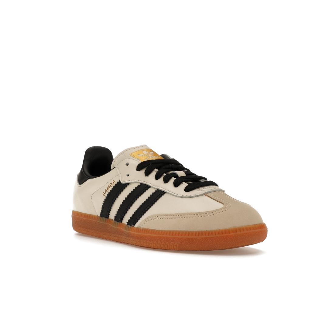 Adidas Samba OG Cream White Sand Strata Women Sneakers Core-Black ID0478