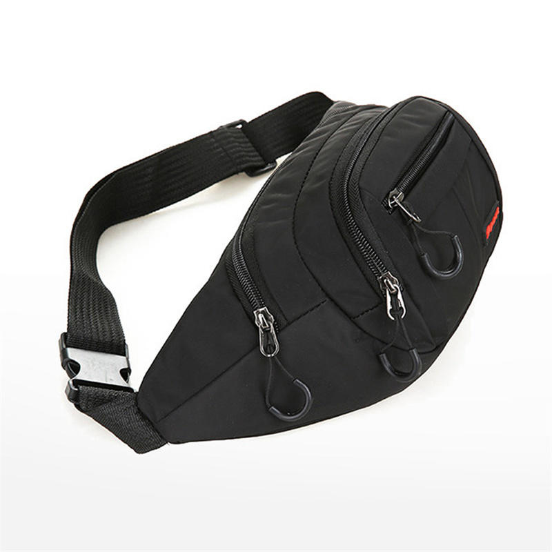 Outdoor Waist Bag Waterproof Bum Bag Running Jogging Belt Pouch Zip Fanny Pack Oxford Cloth Mobile Phone Chest Bag