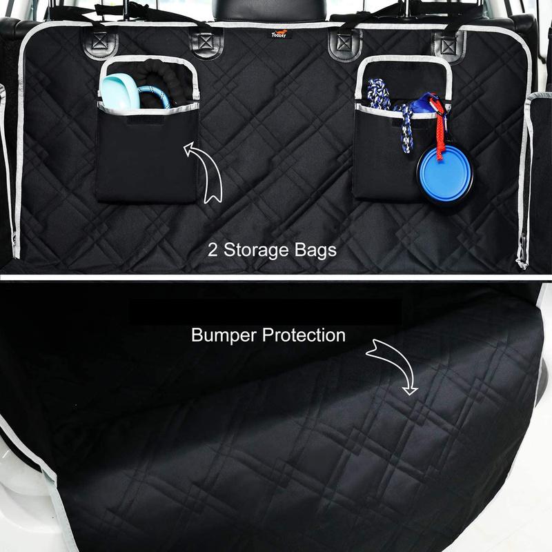 Dog Trunk Protection with Side Protection Universal Car Trunk Dog Blanket Robust Protective Mat