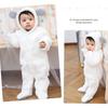 Infant Fleece Hoodie Jacket Winter Warm Jacket Cute Bear Ear  Jumpsuit