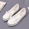 Women Shoes Female Flats Breathable Ladies Casual Canvas Shallow Sports Shoes White Women's Sneakers Fashion Comfortable Tennis