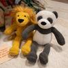 Lion Frog Panda Rabbit Duck Elephant Animal Plush Toy Stuffed Doll Decoration