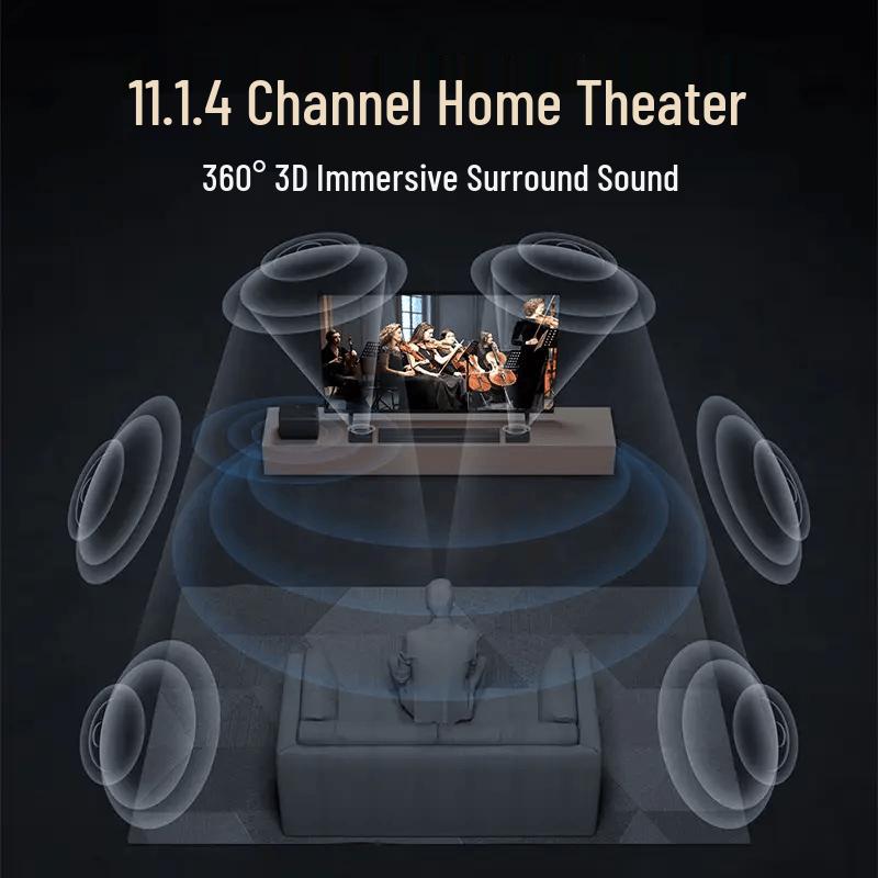 JBL BAR1300MK2 11.1.4 Channel Dolby Atmos Soundbar System (CN version)