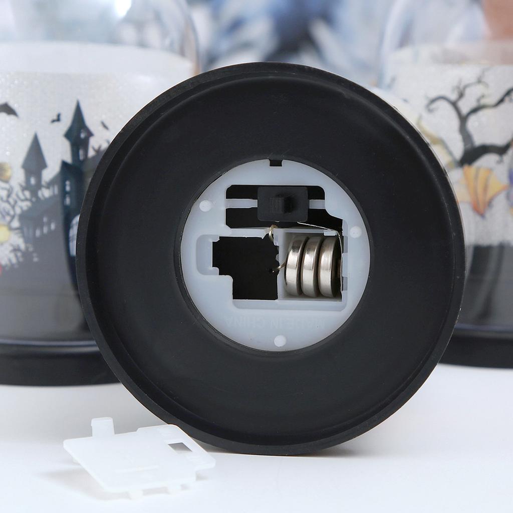 Хэллоуин Тыква Световое Украшение Питание от Батареек Прочный Пластиковый Поделка для Вечеринки Внутри Помещения На Открытом Воздухе Фестивальная Атмосфера