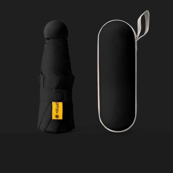 Travel Umbrella UPF 50+ Umbrella with 8 Reinforced Ribs for UV Sun