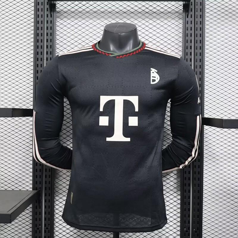 Long Sleeve Soccer Jerseys National Team Club Argentina Germany Belgium Mexico Barcelona Bayern Sports Training