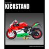 1/12 Ducati 1199 Panigale Собранная версия Модель мотоцикла Игрушечная коллекция транспортных средств Амортизатор Внедорожный автомобиль Игрушка