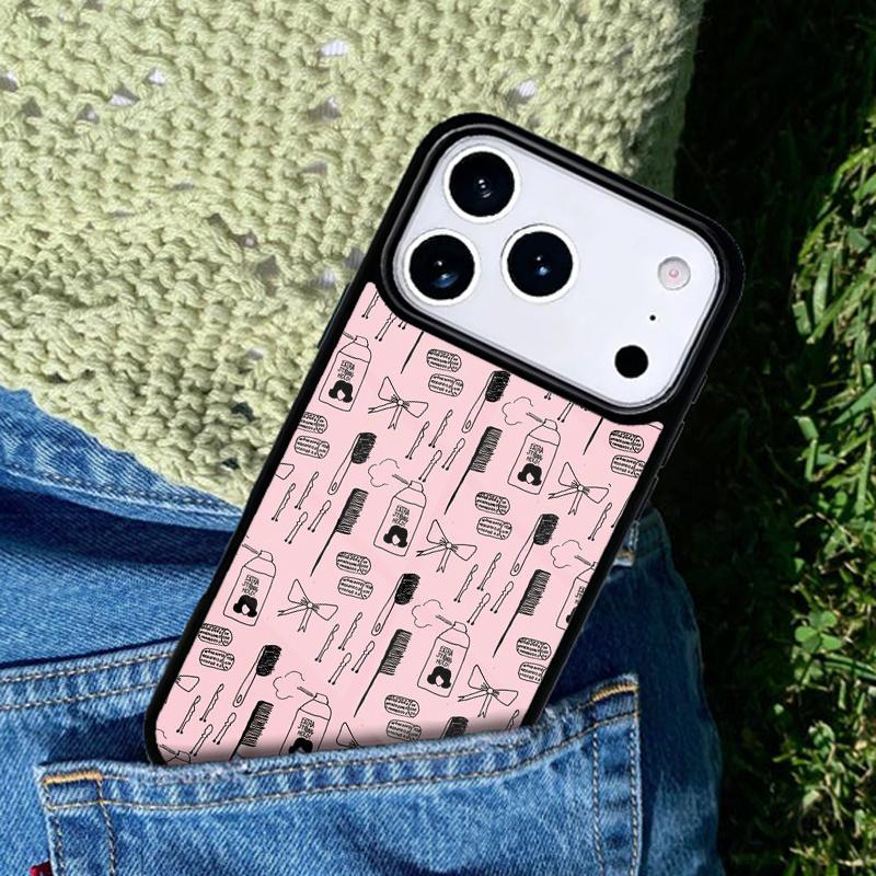 Мягкий чехол для телефона Парикмахер Стилист волос Совместим с для IPhone 17air 16e 15 14 13 12 11Pro Max 17 Air