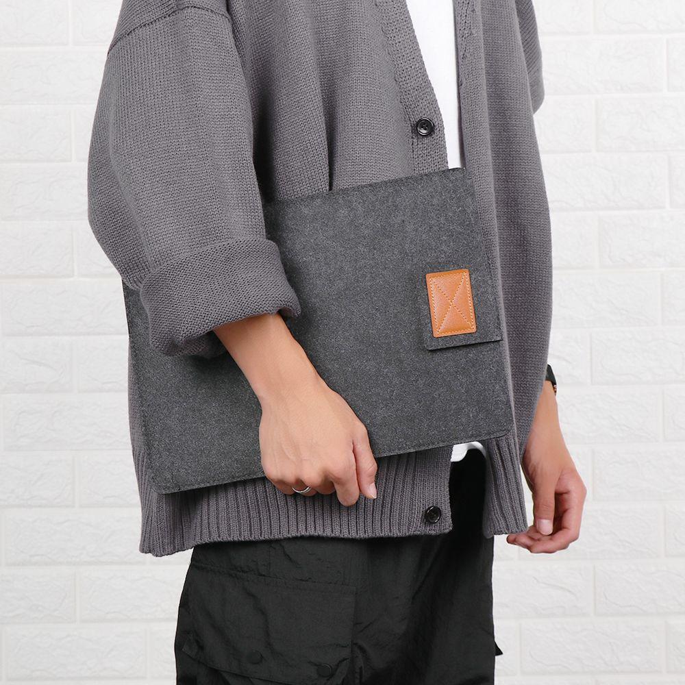 Professional Fashion Anti-scratch Wool Felt Computer Cover Laptop Bag Sleeve Case