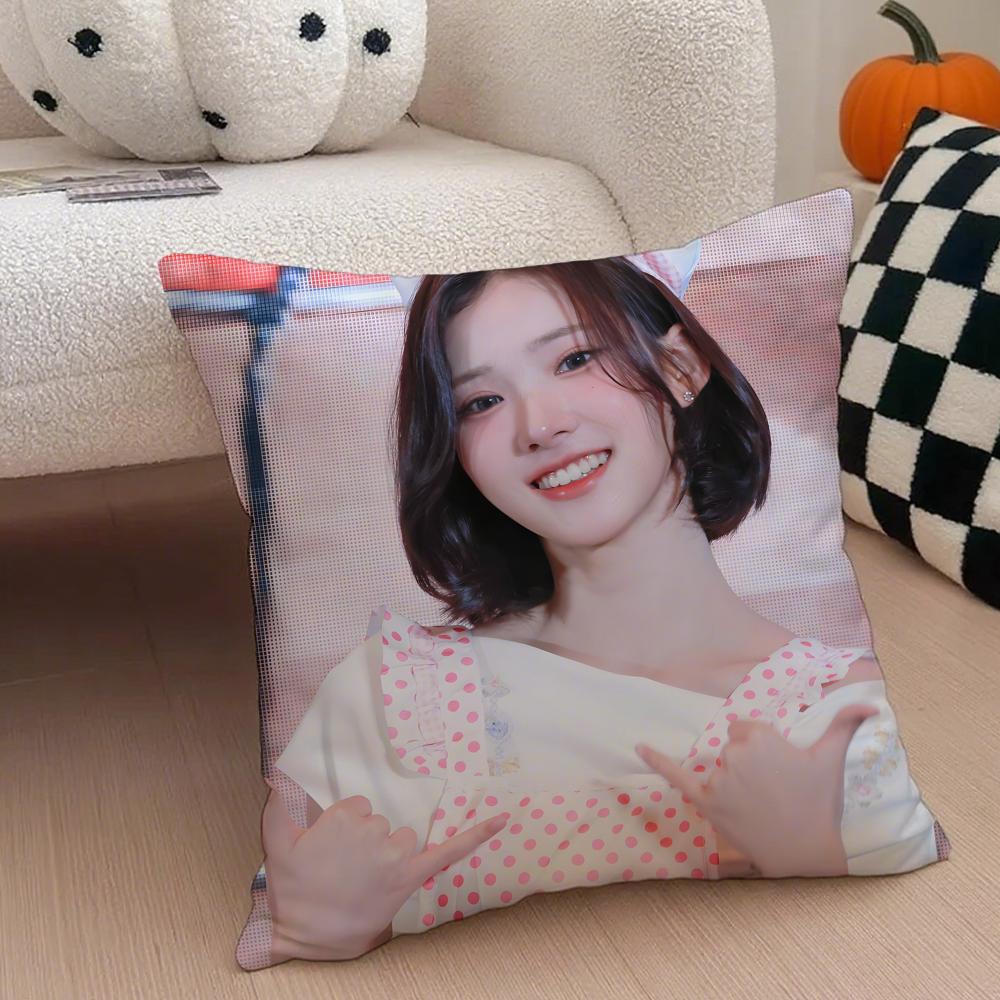 actor classic CChoi Ji Woo Cushion Cover Throw Pillow Cover Hidden Button Durable Polyester Chair Cushion