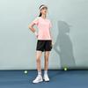 Li-Ning Однотонная дышащая удобная футболка с круглым вырезом и коротким рукавом для бега, спорта, универсальные быстросохнущие шорты, повседневный комплект ATST432-9+AKSUA22-1