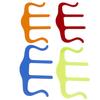 4Pcs Music Book Clip M Shape Page Holder Acrylic Wind Paper Clip for Newspaper Magazine