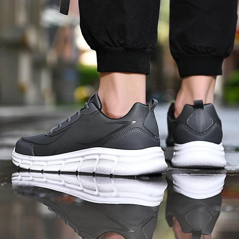 Men's Autumn Waterproof Sneakers Men Casual Sports Shoes Anti-skid Durable Running Tennis Trainers Man Fashion Casual Sneakers
