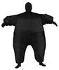 Black Inflatable Suit for Standard AdultsHalloweenSize
