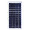 Polycrystalline Silicone Solar Panel 5W 12V High Light Transmittance Portable Solar Panel Charger for Street Lighting