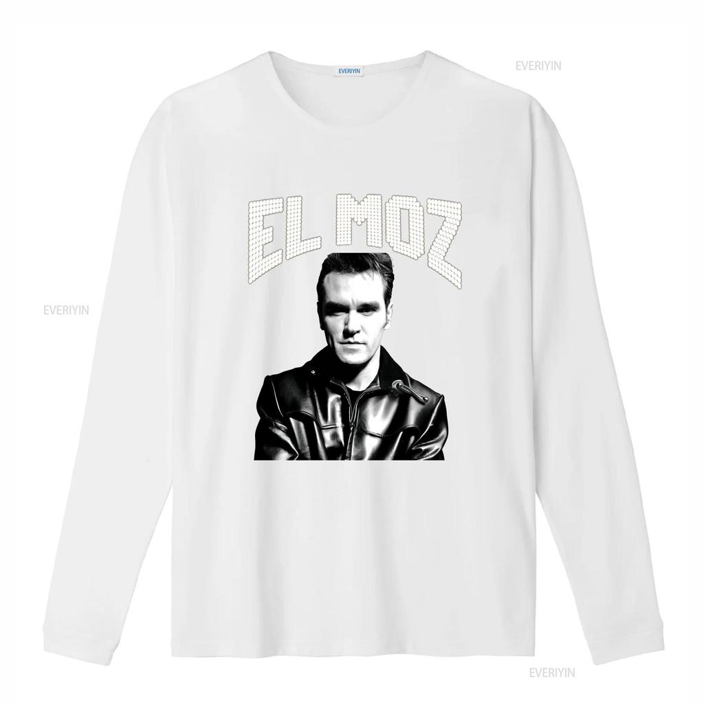 Футболка El Moz Morrissey The Smiths винтажная стираная универсальная уличная унисекс дышащая слегка модная