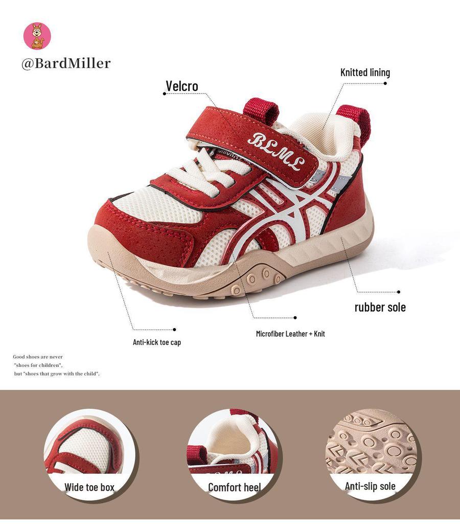 Весенняя коллекция Bramille Kids 2026: Легкие детские кроссовки для бега и спортивная обувь для мальчиков на липучках.