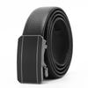 Новый стиль мужской кожаный ремень с автоматической пряжкой из натуральной коровьей кожи, деловой повседневный ремень