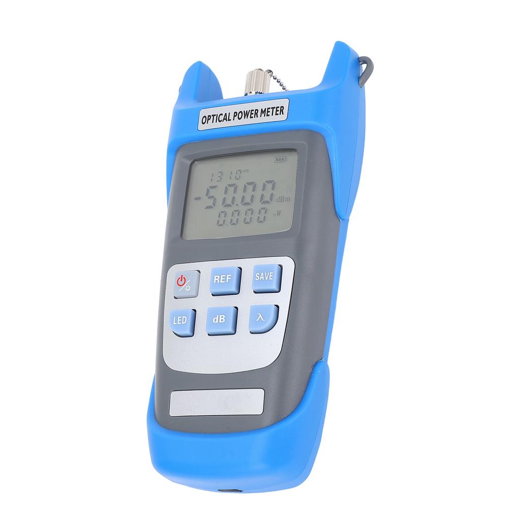 Оптический измеритель мощности, высокоточный перезаряжаемый тестер затухания волокна со светодиодной подсветкой от -50 до +26 дБм
