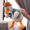 Funny USB Charging Learn To Talk Repeat Duck Plush Toy Doll Birthday Gift for Adult Children 200 Songs Talking Dancing Recording