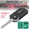 2/3 Buttons 433MHz Flip Remote Car Key Fob with ID63 80bit Chip Fit for MAZDA Car 2 M2 Demio /3 M3 Axela/ 5 M5 Premacy / 6 M6 Atenza / 8 M8