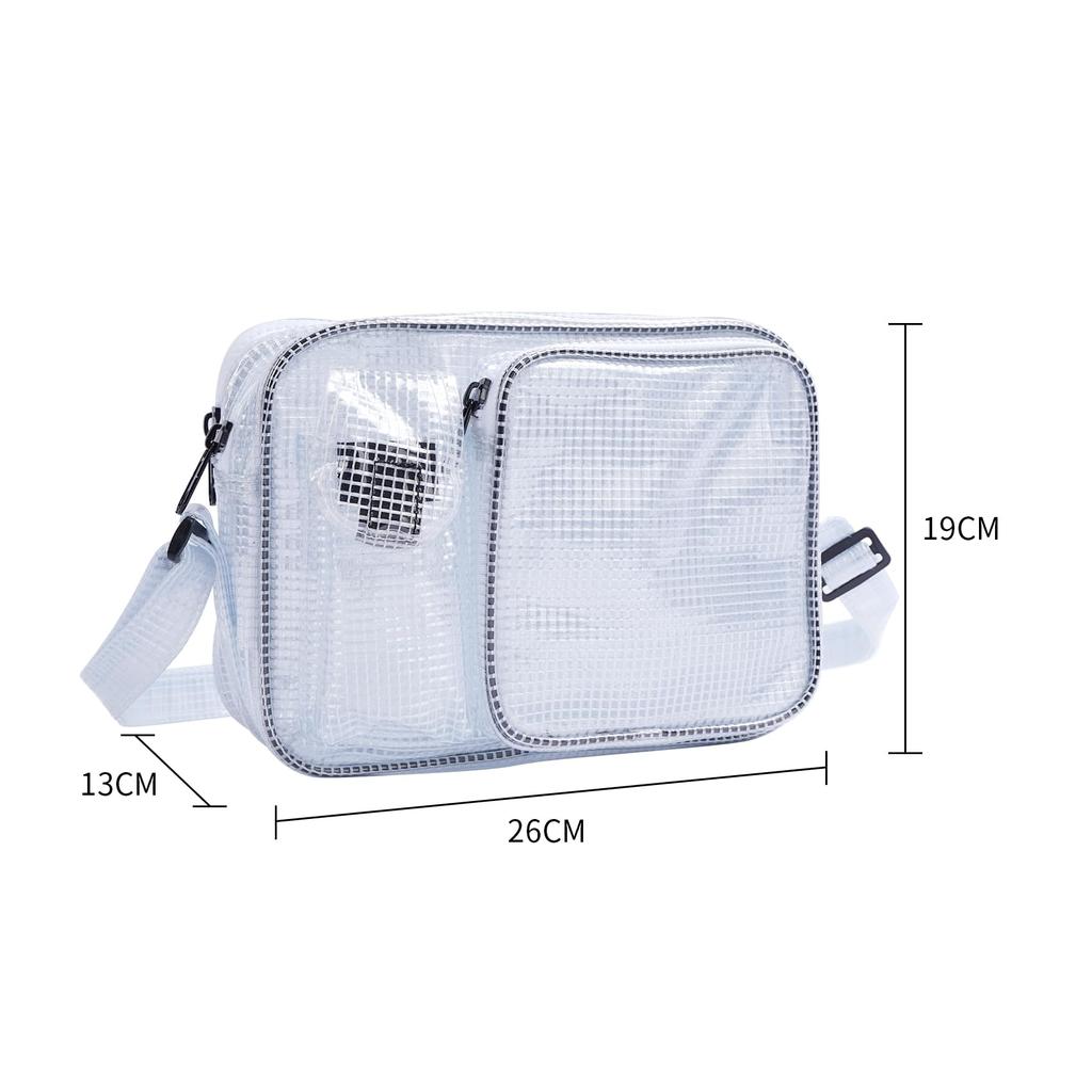 Shoulder Clean Engineer Clean Contents Work X 13 X [NOTAG] Bag, Transparent, Anti-static, Bag, Bag, Waterproof, PVC, Room, Visible, Work,