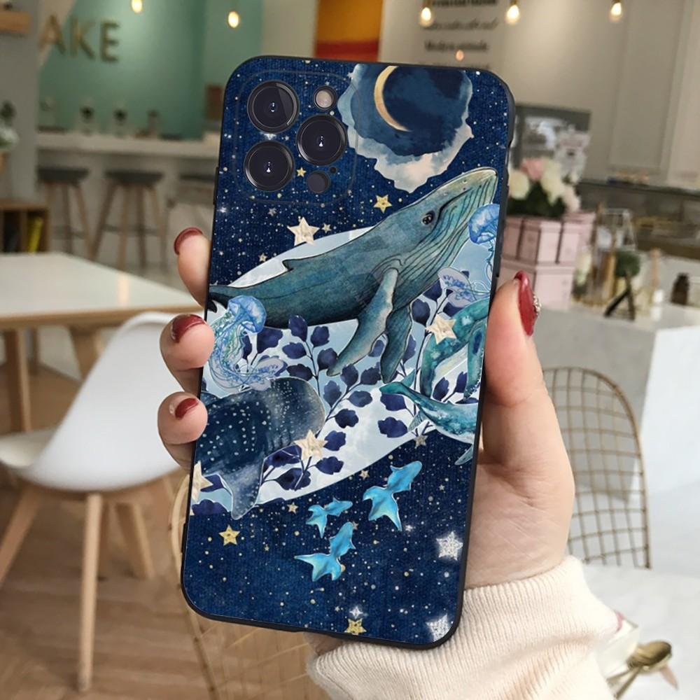 Чехол для телефона Кит Силиконовый Мягкий для iphone 16 15 14 13 12 11 Pro Mini XS MAX Plus X Чехол