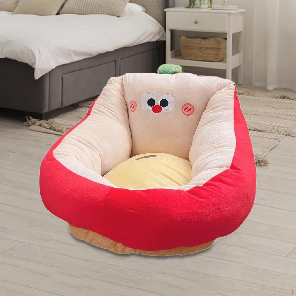 Подушка Стул Удобный Мягкий Мультяшный Напольный для Игровой Комнаты в Помещении Детской Комнаты Ясельных Комнат Девочек