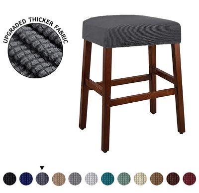 Чехлы для стульев для бара прямоугольной формы, чехлы для туалетного столика, чехлы для стульев из жаккарда, чехлы для стульев с прилавком, чехлы для седла