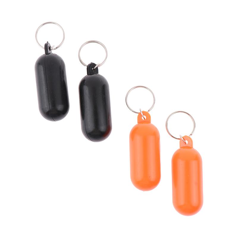2Pcs Boat Kayak Floating Keyring Buoyant Key Ring Float Keychain Boat Accessory For Boating Fishing Kayaking Rafting Surfing