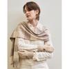 Daks Cashmere Check Scarf Ivory Dcmu6f992iv