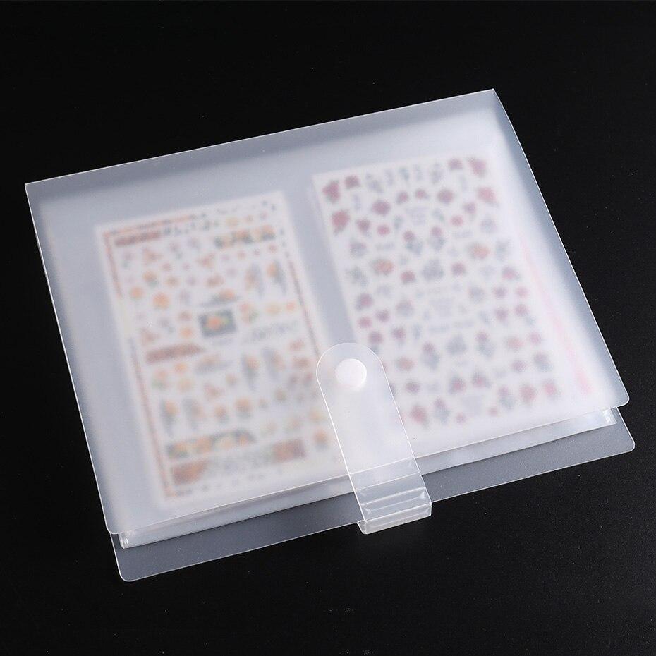 80 слотов, наклейки для ногтей, книга для хранения, пустая коллекция, держатель для книг, дисплей с изображением полки, наклейка, фотоальбом, маникюрные инструменты