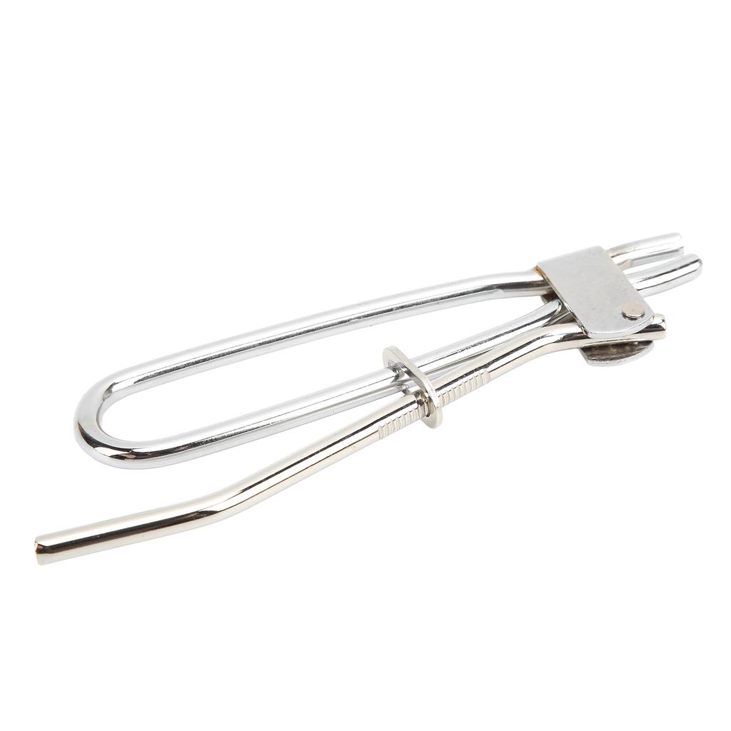 Brake Hose Pinch Steel Chrome Finish 12mm Opening Rounded Jaw Edges Fuel Pipe Clamp Tool for Clutch Coolant Line