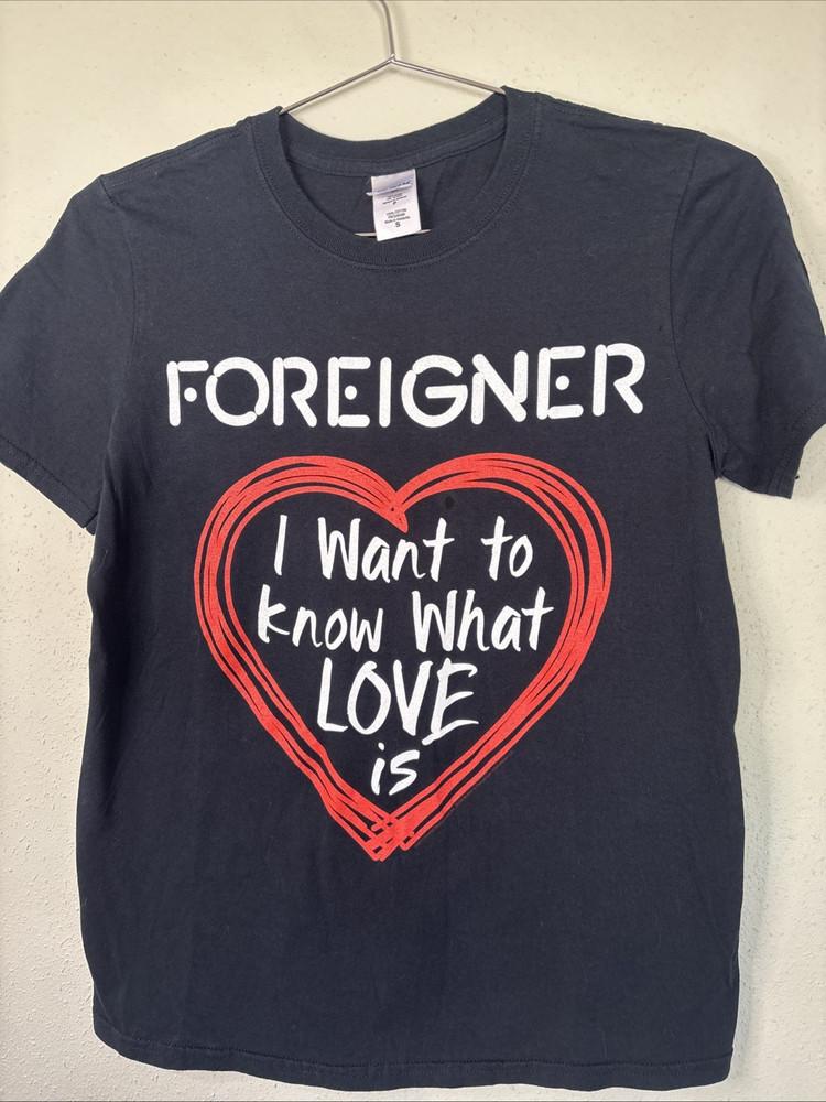 New! Foreigner I Want To Know What Love Is Shirt Unisex Concert S to 5XL SG653