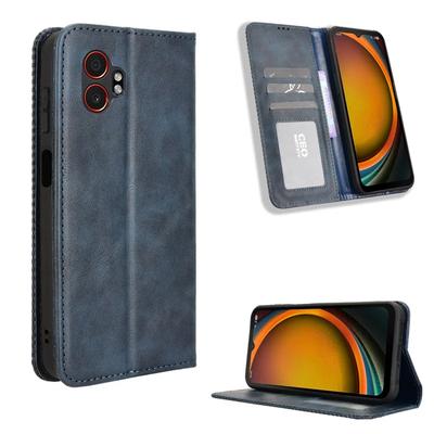 Чехол-книжка в стиле ретро из кожи для Samsung Galaxy Xcover 7 Pro, магнитный чехол-кошелек с держателем для карт для Samsung Xcover 7 5 6Pro