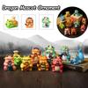 Year Of The Dragon Zodiac Mascot Ornaments Chinese Dragon Figurine Home Decor Mini Dragon Statue Resin Chinese Dragon Crafts