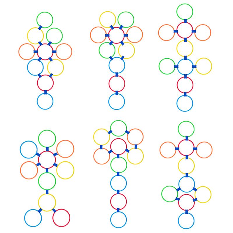 Детская игра «Прыжки по сетке» для улицы, интерактивные игрушки для родителей и детей, пособия для раннего развития в детском саду, сенсорный тренировочный круг