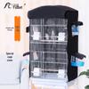 Black Phoenix Bird Cage Mesh Cover - Anti-Splash, Dust-Proof, Mosquito-Resistant, Warm Cover