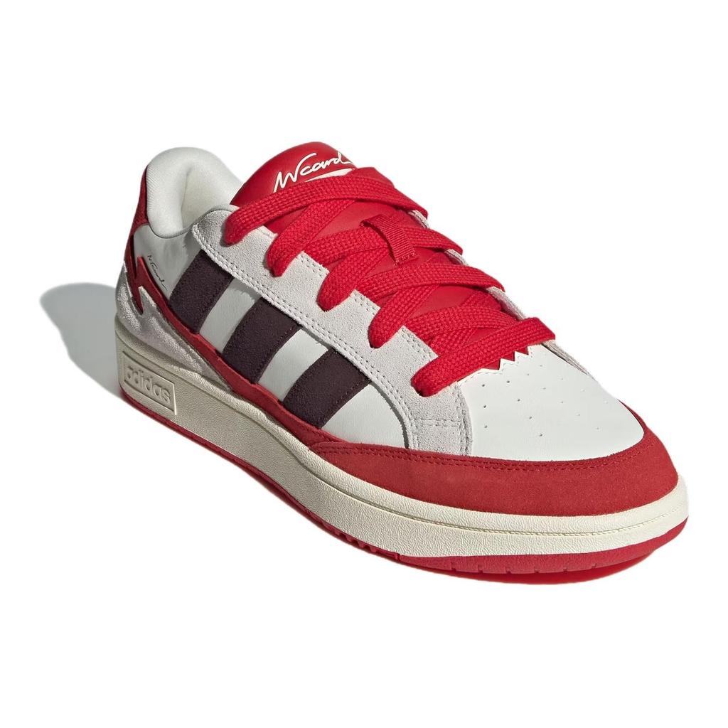 Adidas Card Low Trainers Shock Absorbing Durable Low Top Skate Shoes Unisex Trainers Red IH0962