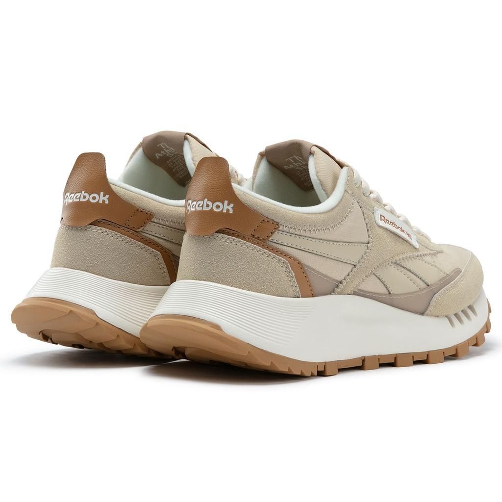 Reebok Классические кожаные кроссовки в ретро-стиле унисекс Серый Белый 24FRC903U1GM0
