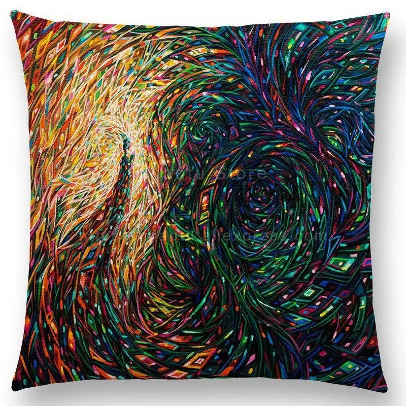 Чехол для подушки в мексиканском стиле с абстрактным рисунком, модная высококачественная декоративная наволочка, прямая поставка